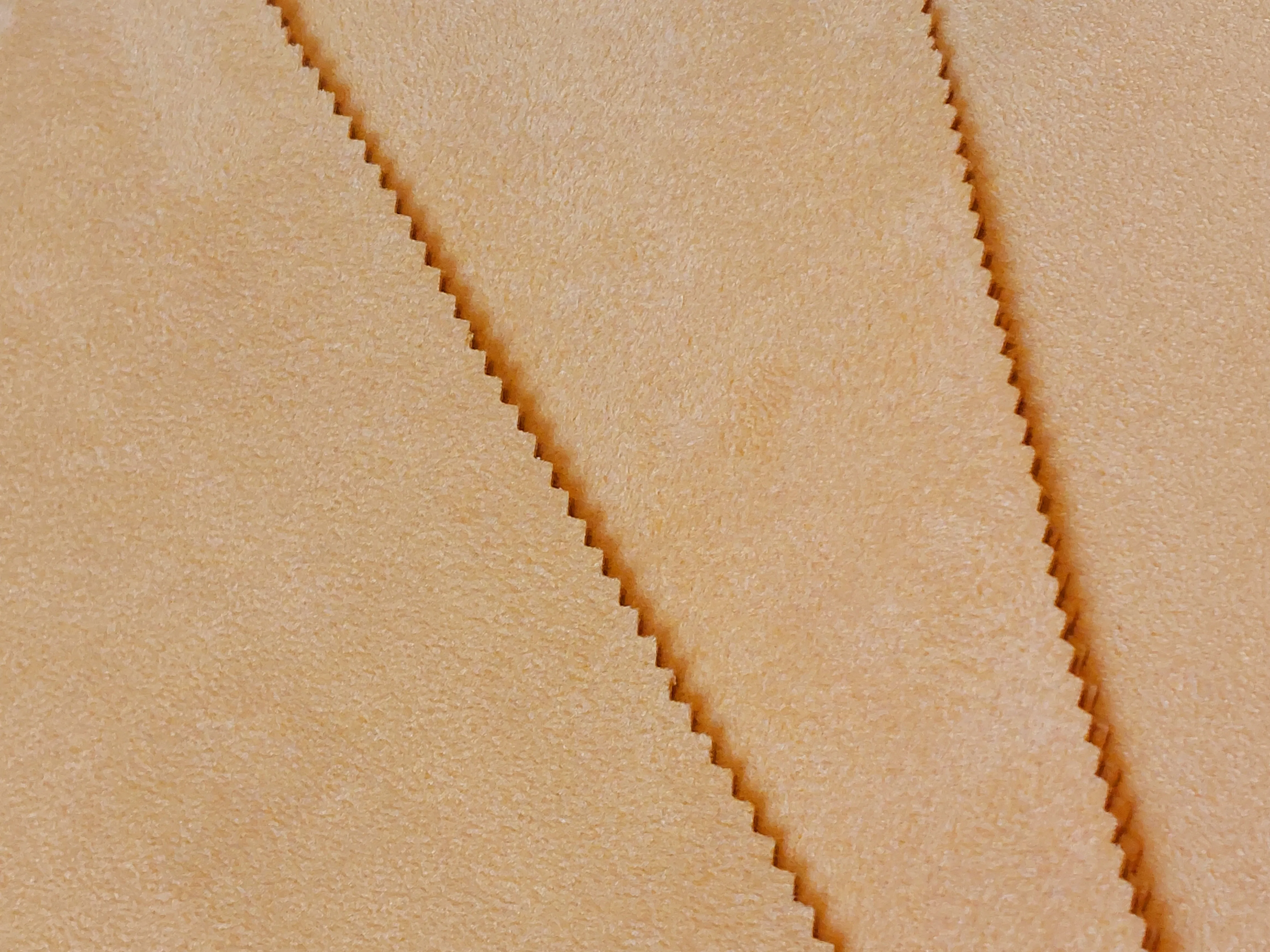 Faux Suede -Pale Gold/Light Mustard - Firm Weight (A4)