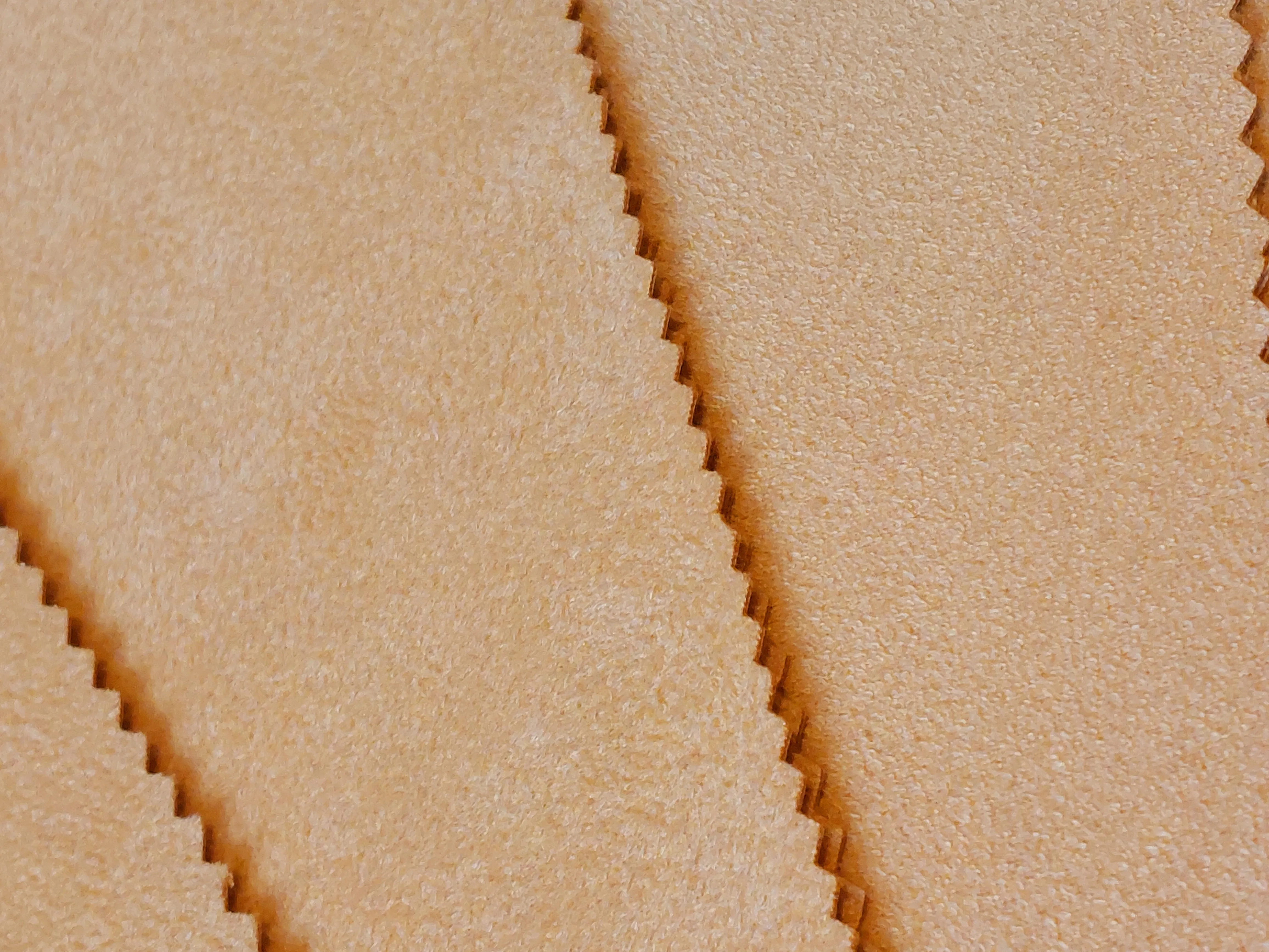 Faux Suede -Pale Gold/Light Mustard - Firm Weight (A4)