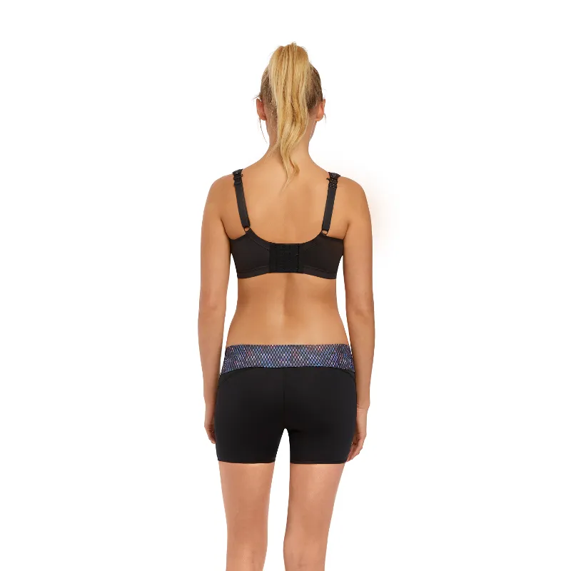 Force Nebula Black Soft Cup Sports Bra - Freya Active