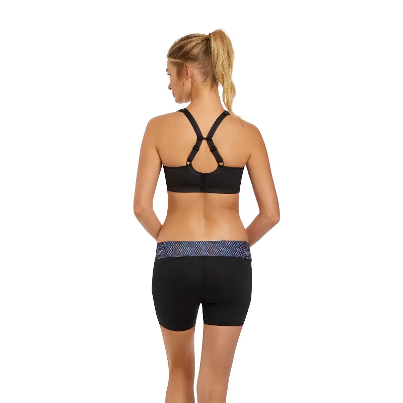 Force Nebula Black Soft Cup Sports Bra - Freya Active