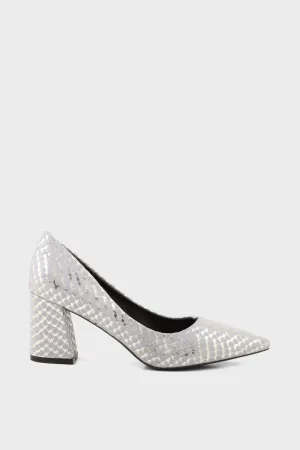 Formal Court Shoes I44480-Grey