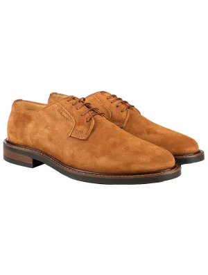 GANT - ST Akron, Low Lace Shoe, Cognac