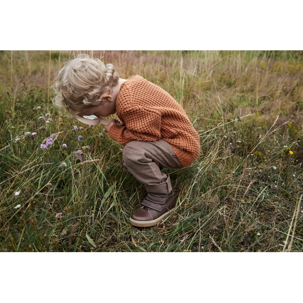 Gerd Velcro Bootie - cognac