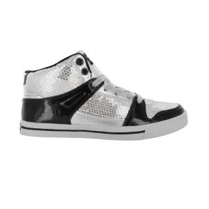 Gotta Flurt Women's Swerve Silver Sequin Hip Hop Fashion Sneaker