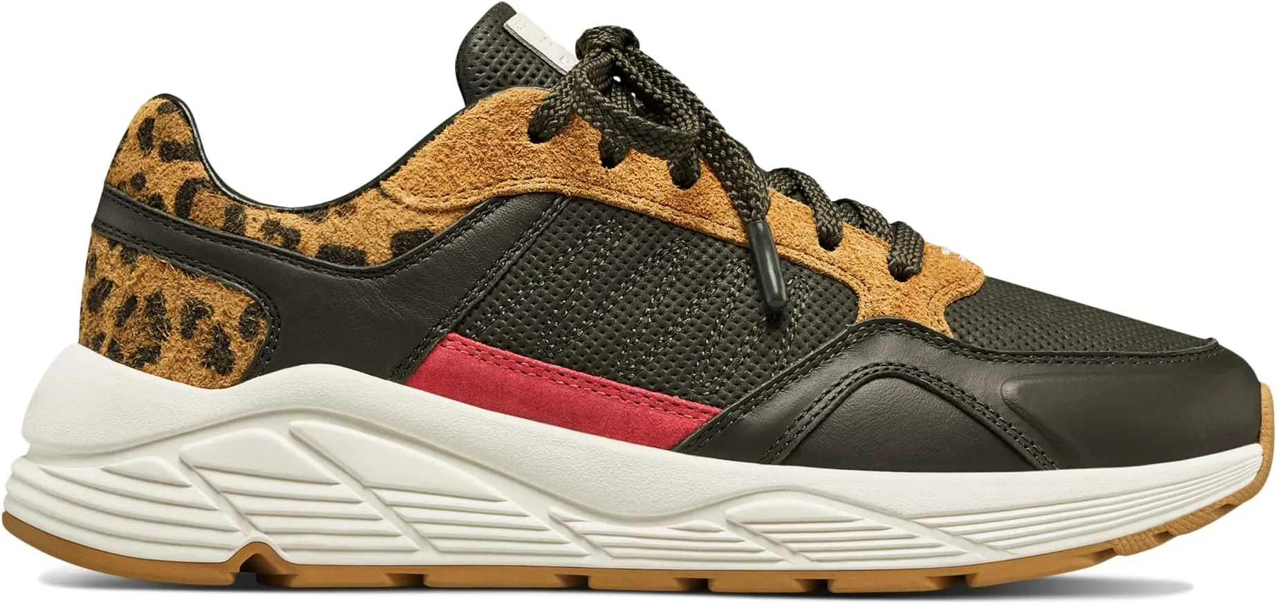 GT Animal Sneaker LABEL, Black/Olive/Brown/Pink