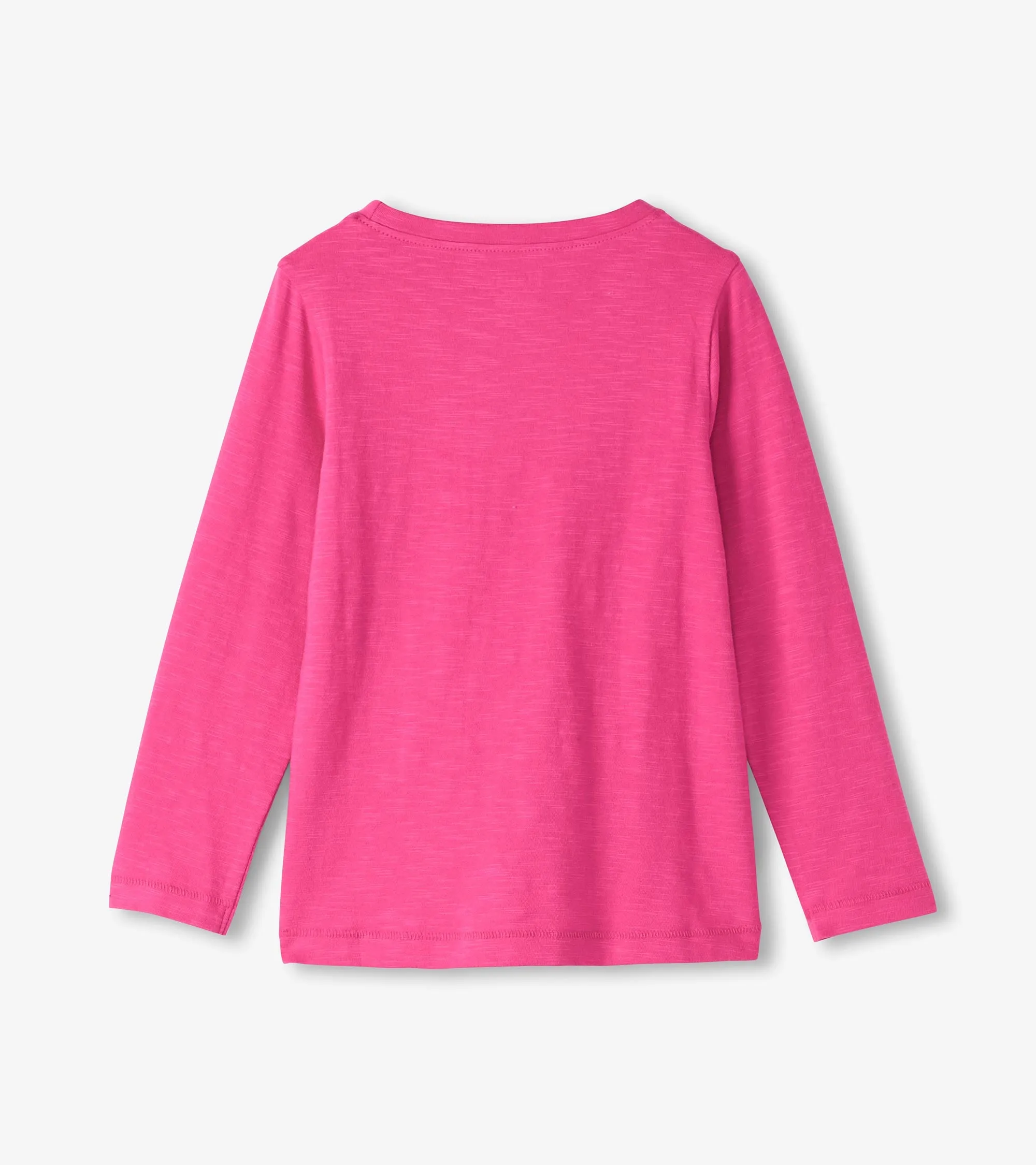 Hatley Girls Pink Skater Wing Long Sleeve Top