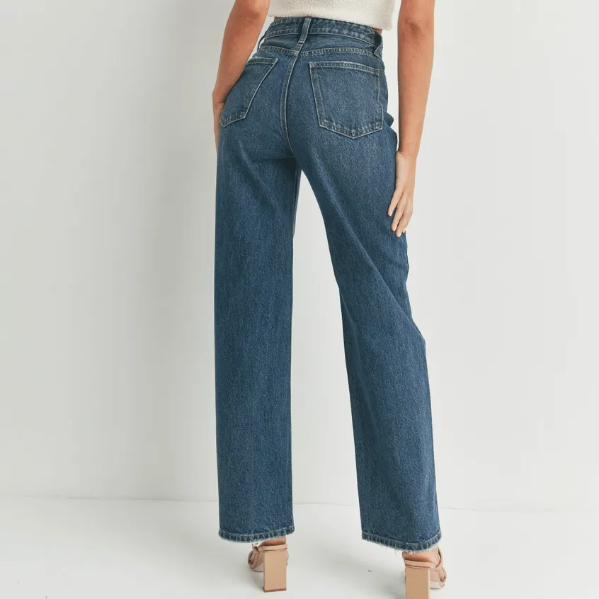 High Waisted Skater Jean