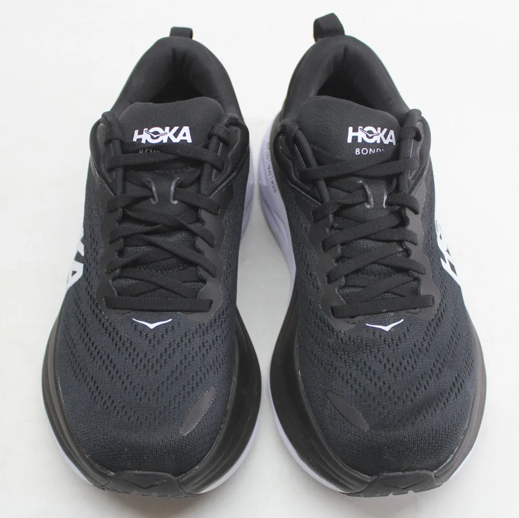 Hoka Mens Trainers Bondi 8 Lace-Up Low-Top Running Sneakers Textile - UK 7.5