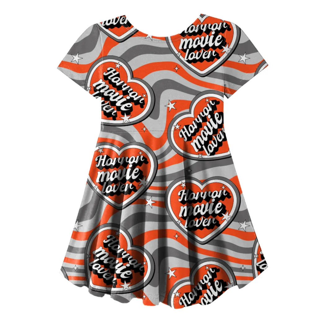 Horror Movie Lover Skater Dress