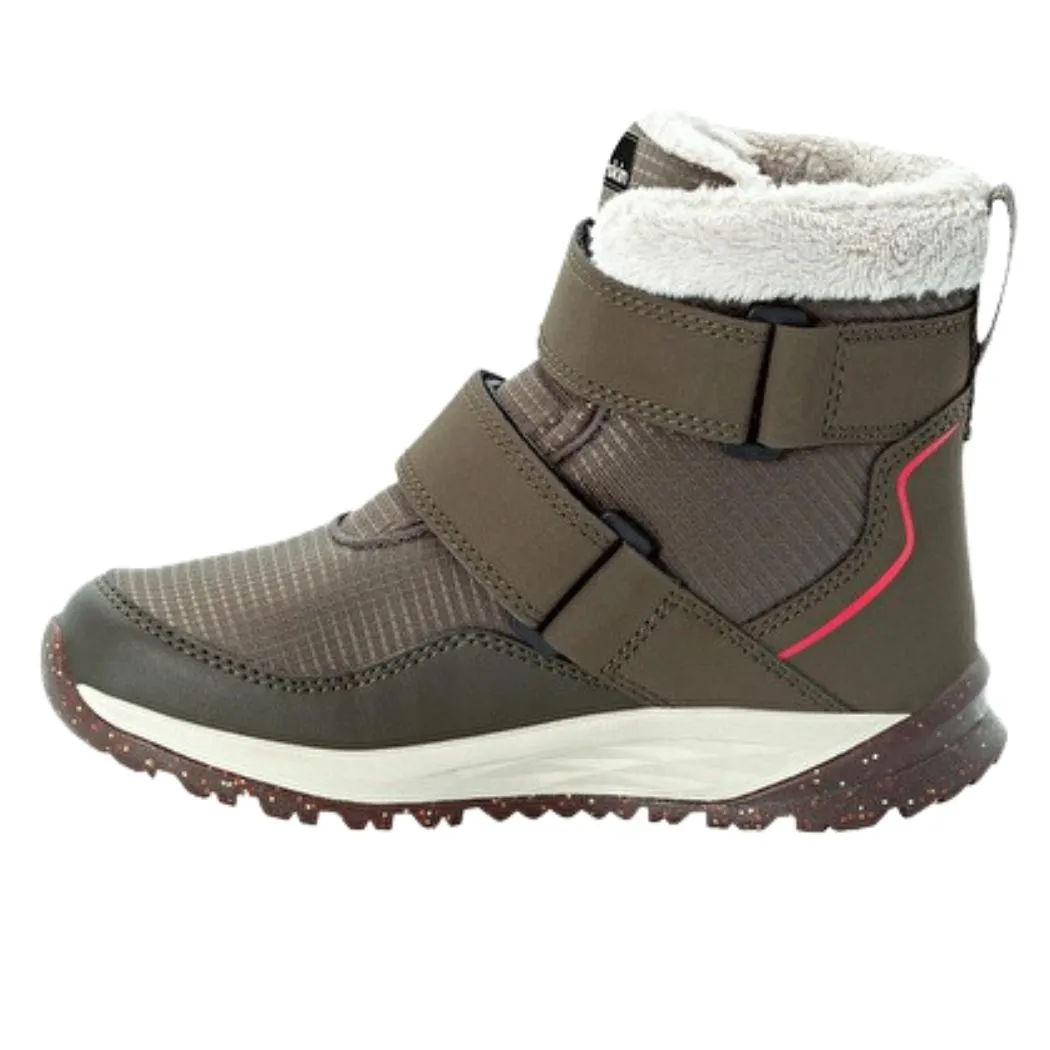 jack wolfskin Polar Wolf Texapore Mid VC Kids Waterproof Winter Boots