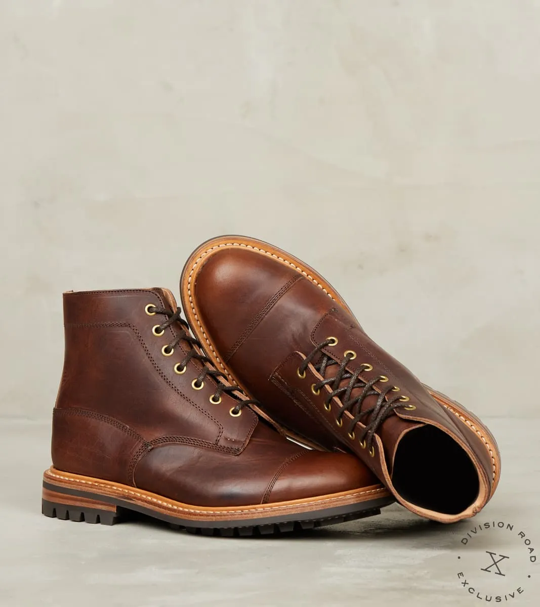 James Boot - 4497 - Commando - Horween Brown Nut Dublin