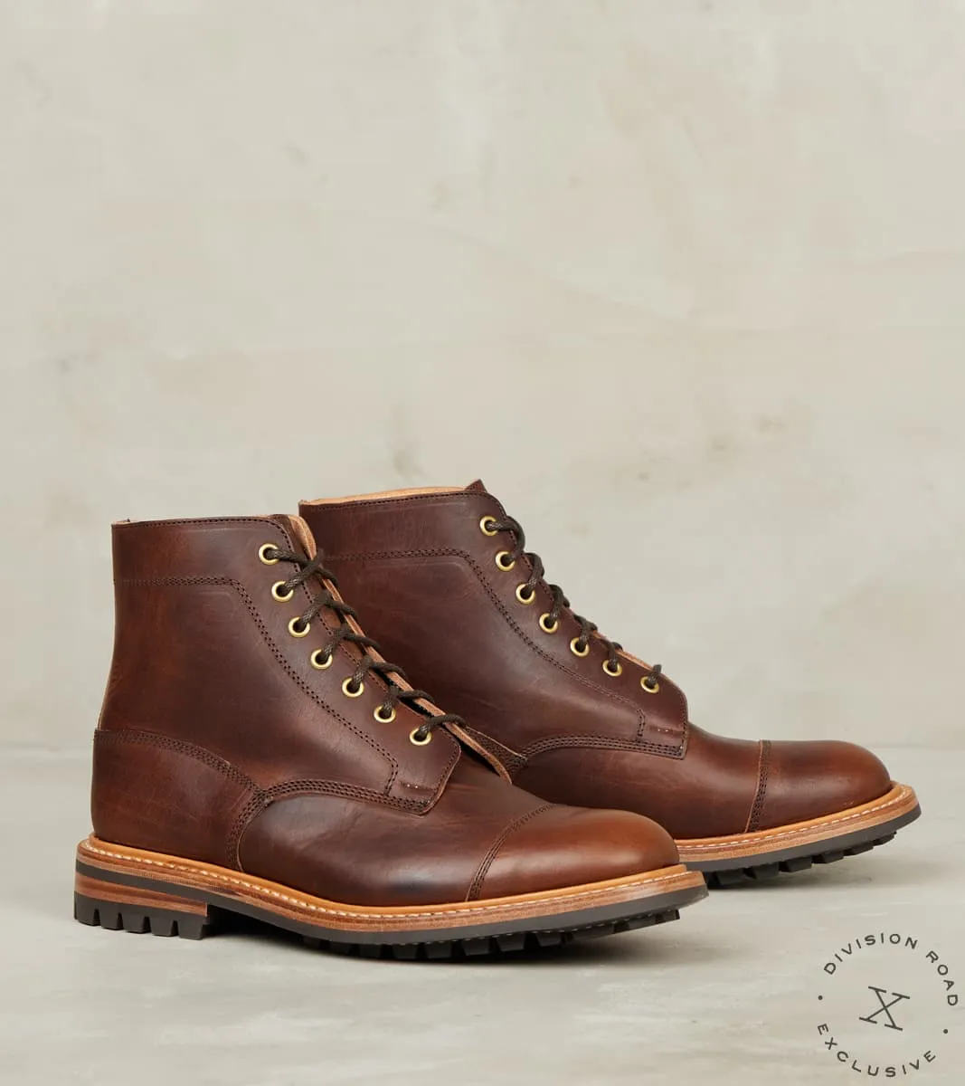 James Boot - 4497 - Commando - Horween Brown Nut Dublin