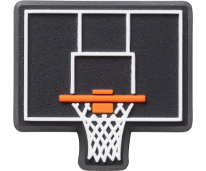 Jibbitz Black Basketball Backboard