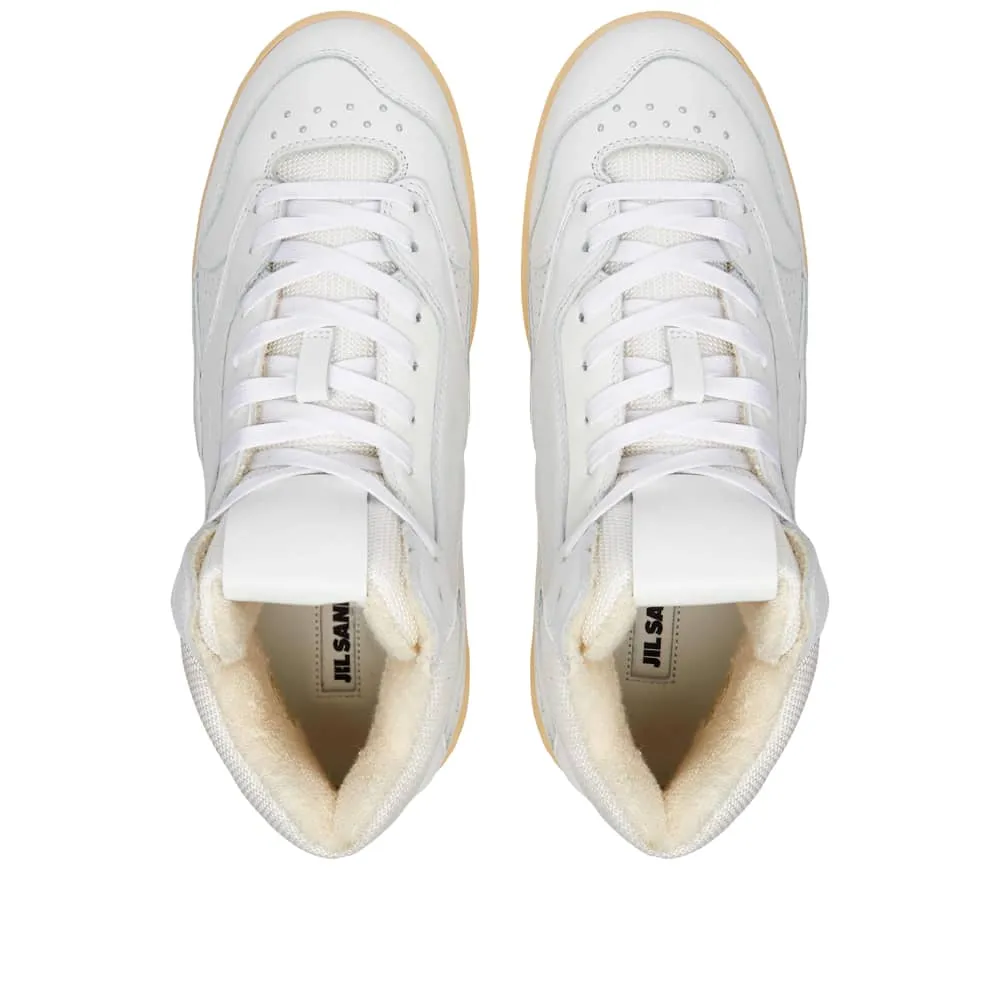 Jil Sander Basket Hi Sneakers