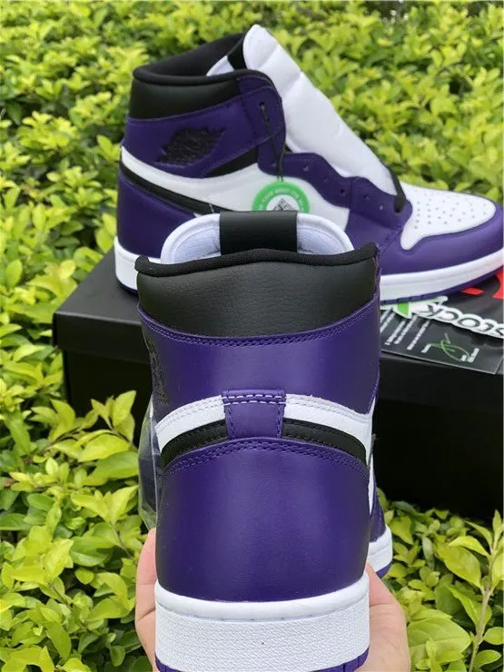 JORDAN 1 HIGH x COURT PURPLE WHITE