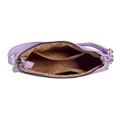 Lino Perros women fancy shoulder bag (PURPLE)