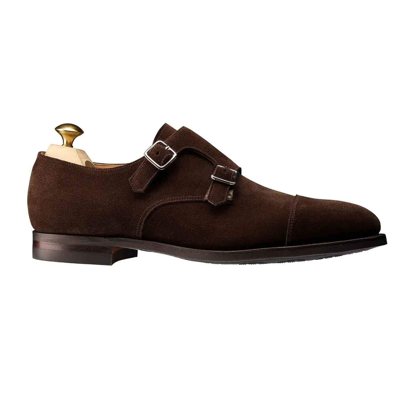 Lowndes 4 Dark Oak Suede