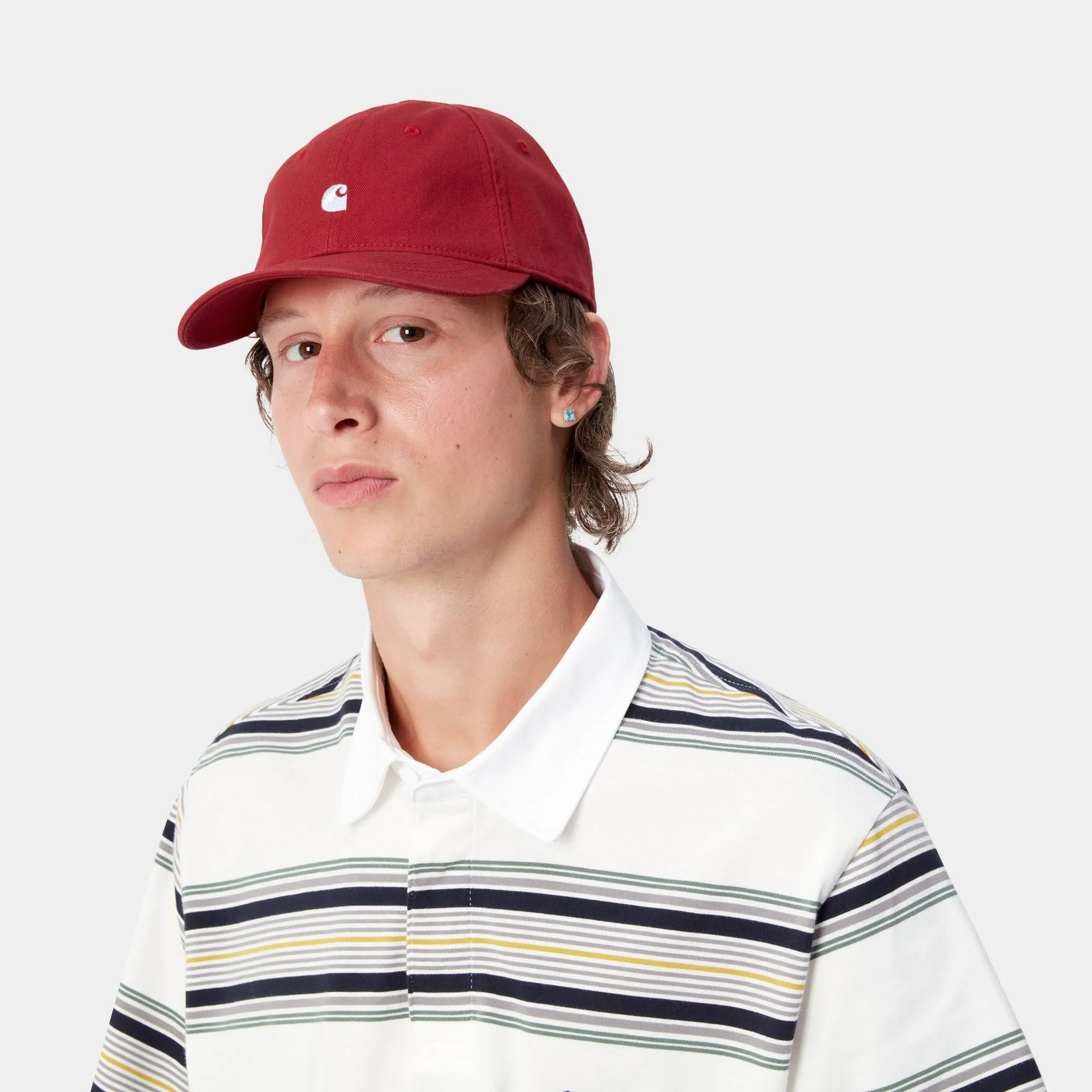 Madison Logo Cap | Tuscany / White