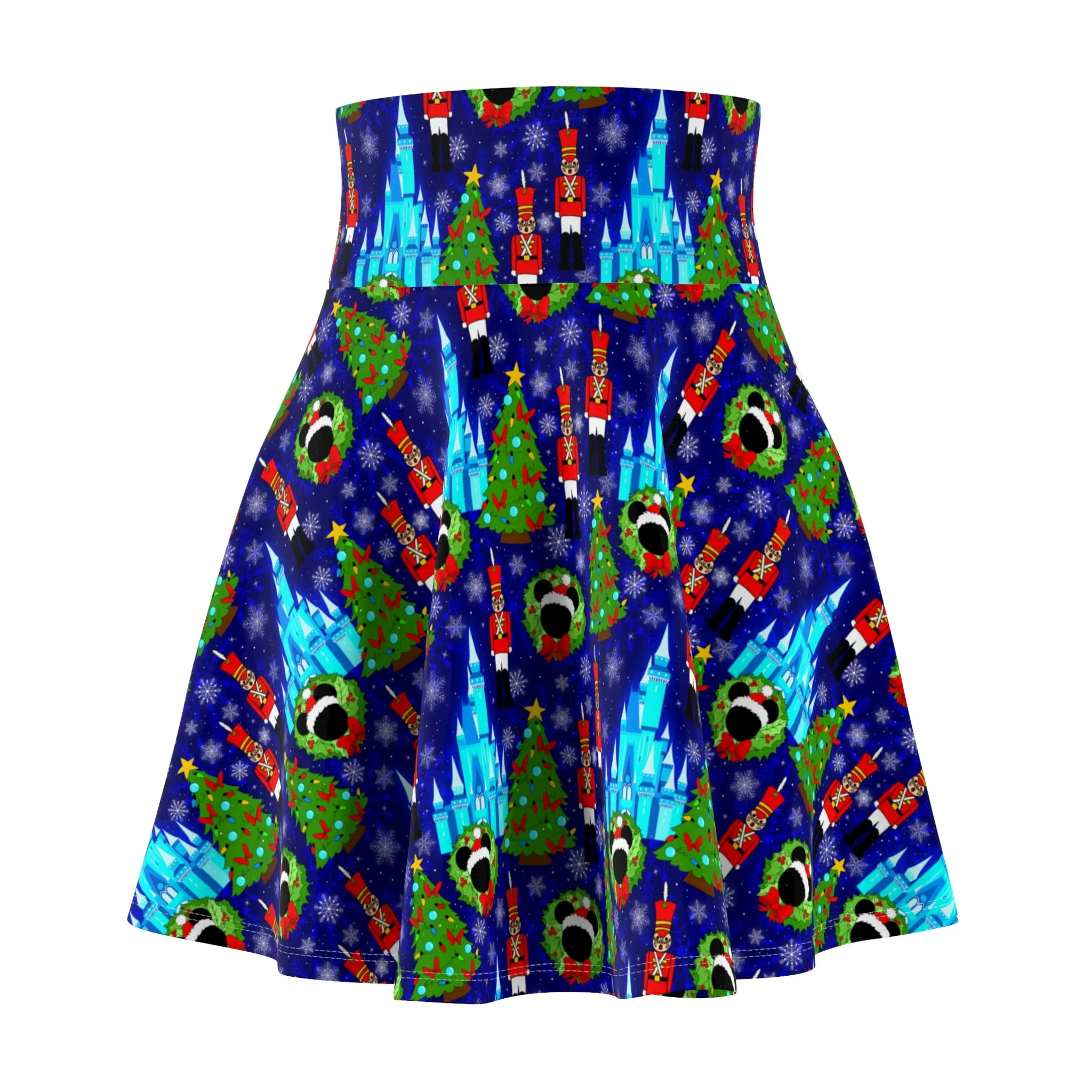 Magic Castle Christmas Women's Skater Skirt