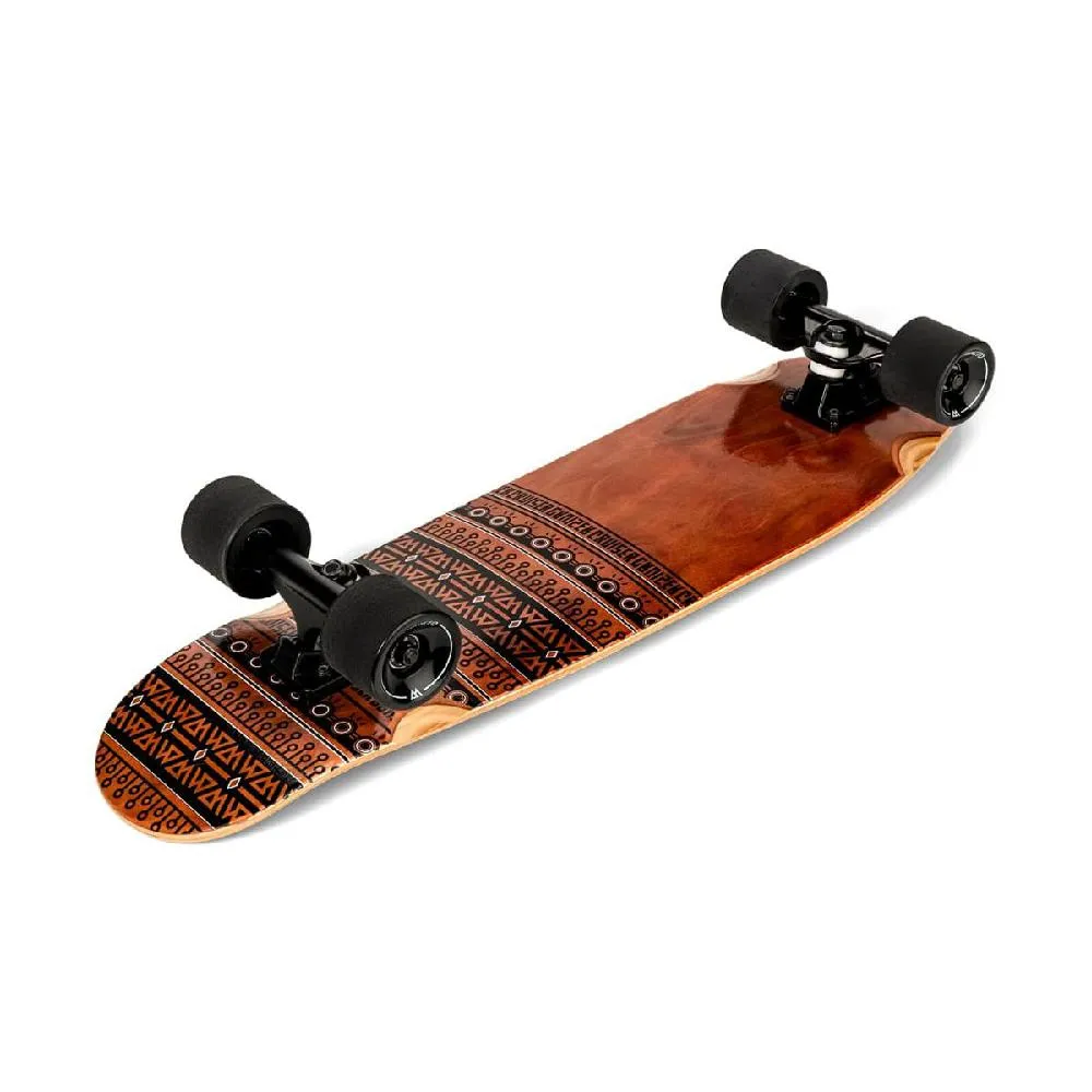 Magneto 27" Tribal Mini Cruiser Skateboard Longboard