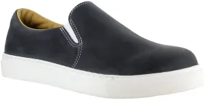 Mellow Walk Jessica Womens Black Leather Slip-On Shoes 7.5 E