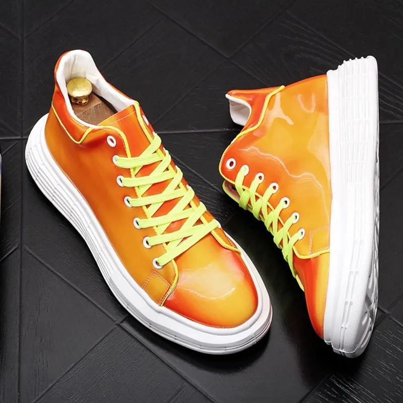 Men Fashion Casual Ankle Boots Sneakers