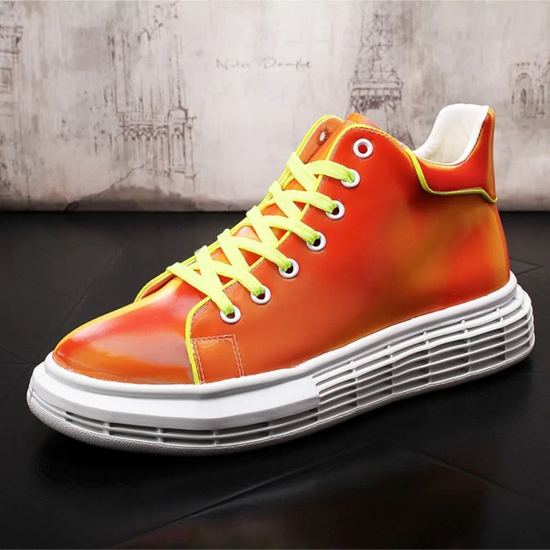 Men Fashion Casual Ankle Boots Sneakers