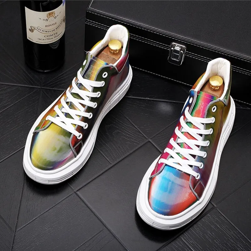 Men Fashion Casual Ankle Boots Sneakers