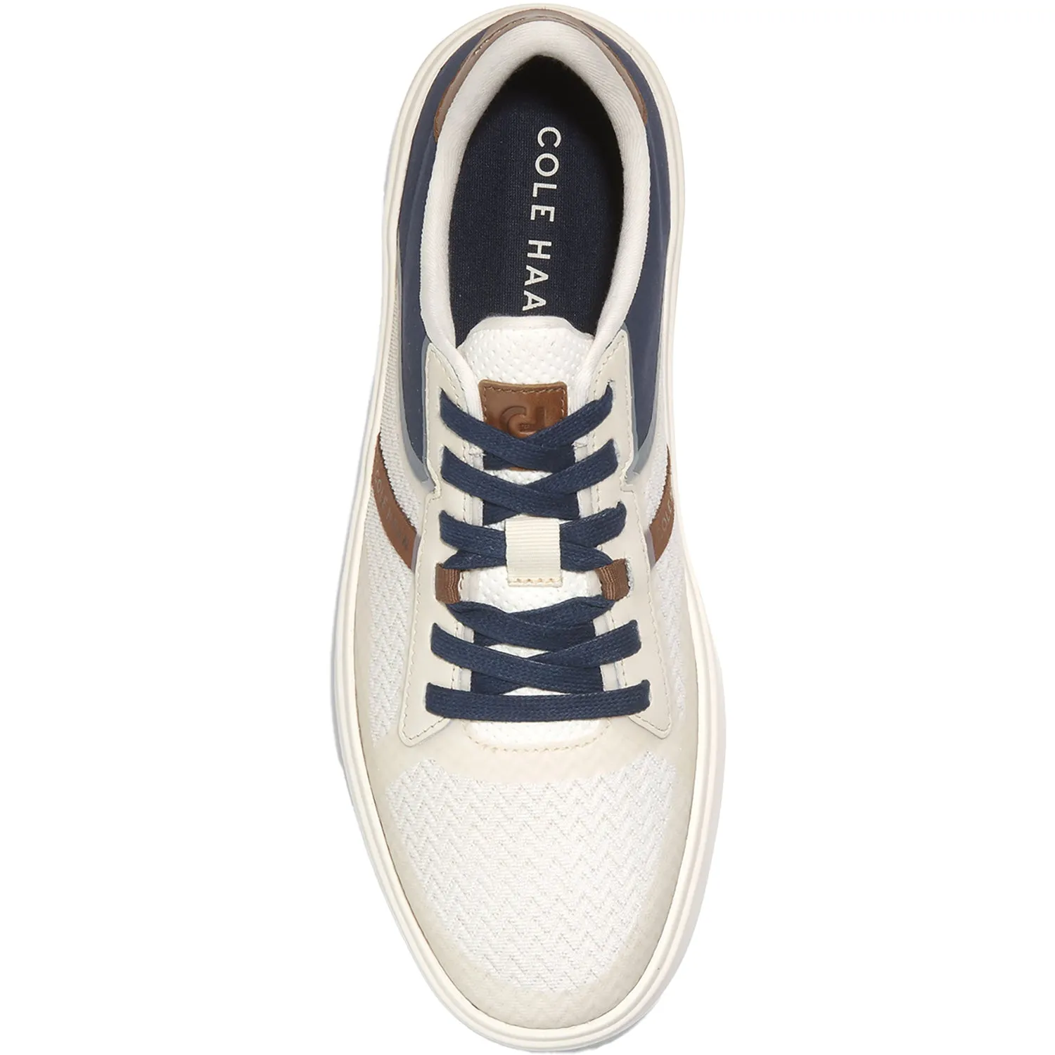 Men's Cole Haan Grand Crosscourt Winner Ivory/Navy Synthetic