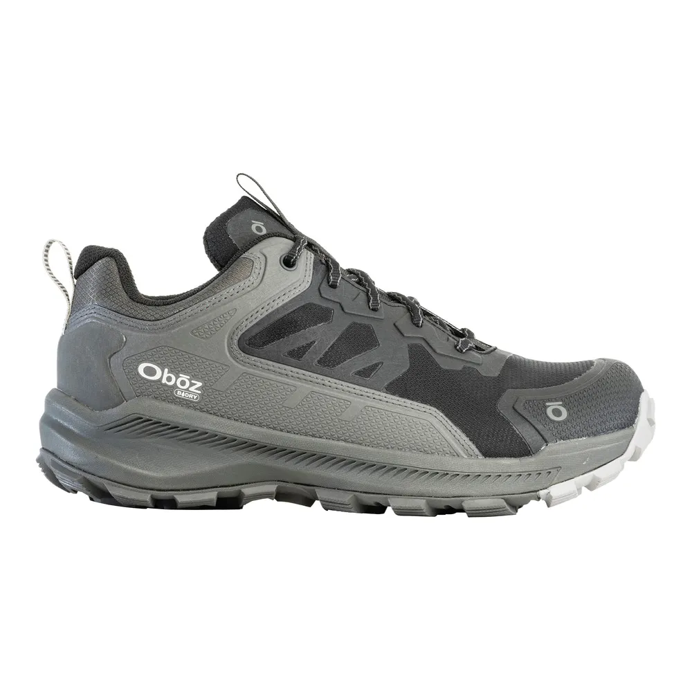 Men's Oboz Katabatic Low Waterproof Color: Black Sea