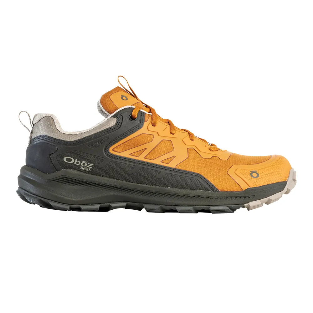 Men's Oboz Katabatic Low Waterproof Color: Fall Folia