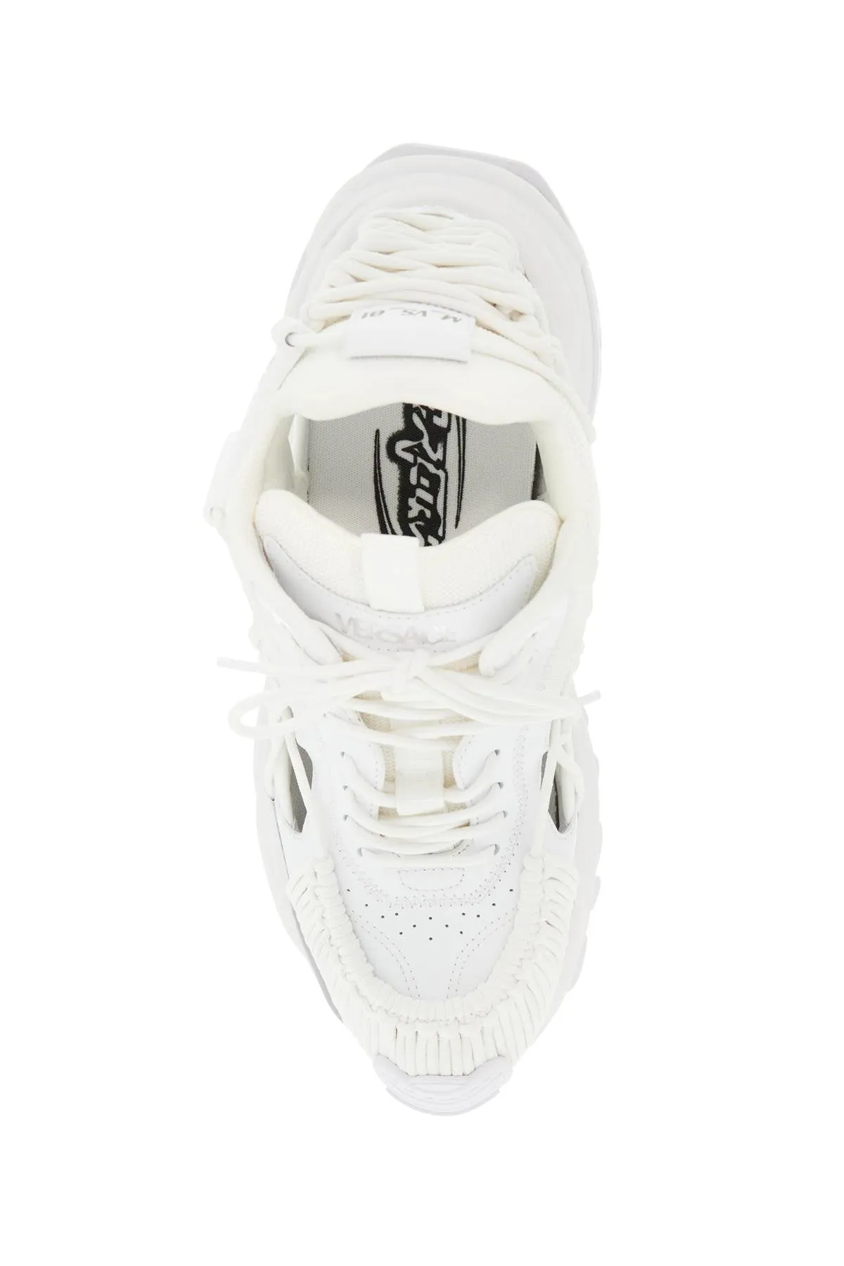 Monogram Leather Sneakers