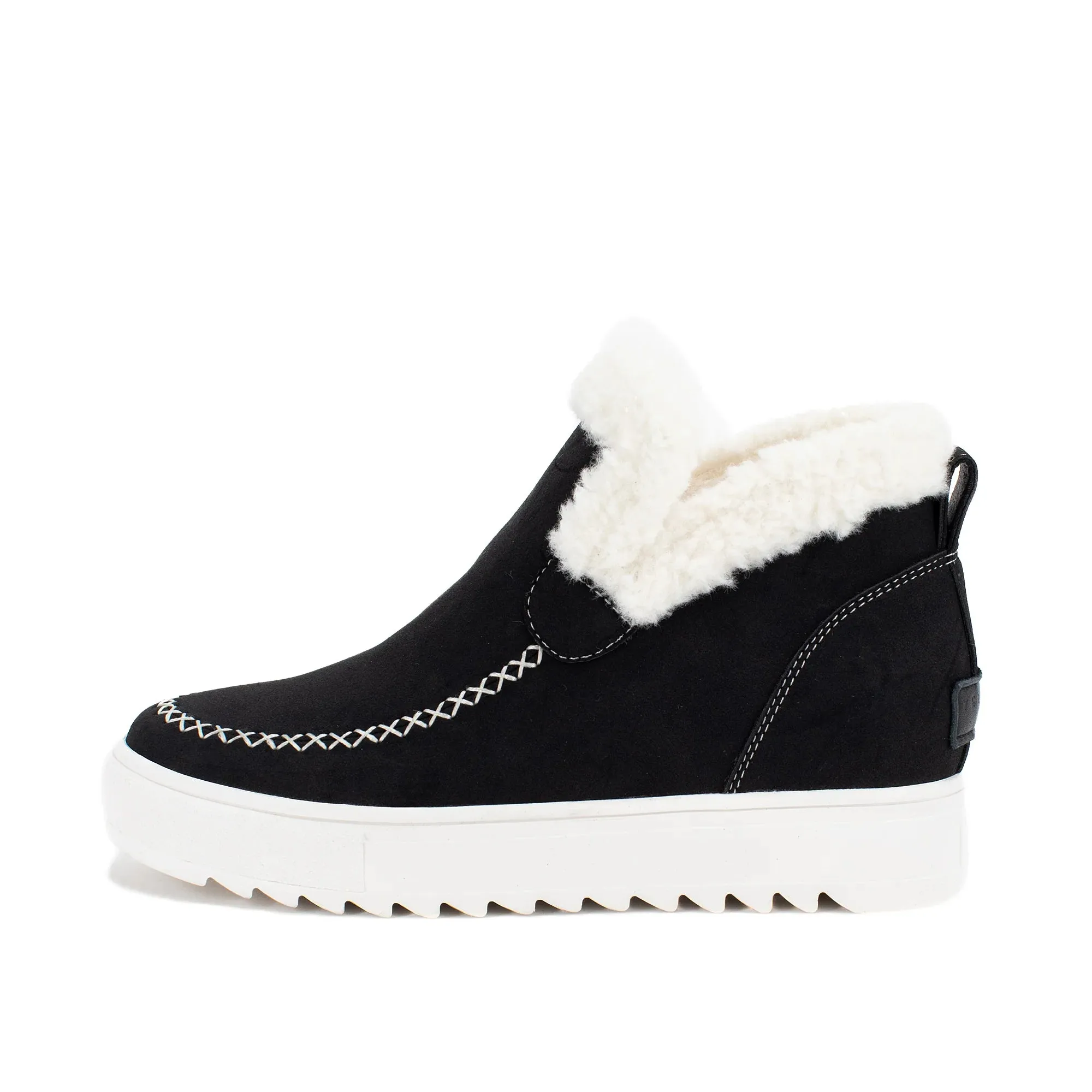 Moritz Shearling Wedge Sneaker (Yellowbox)