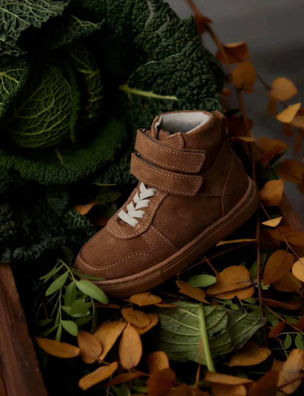 Mountain Sneaker velcro - Winter Mushroom