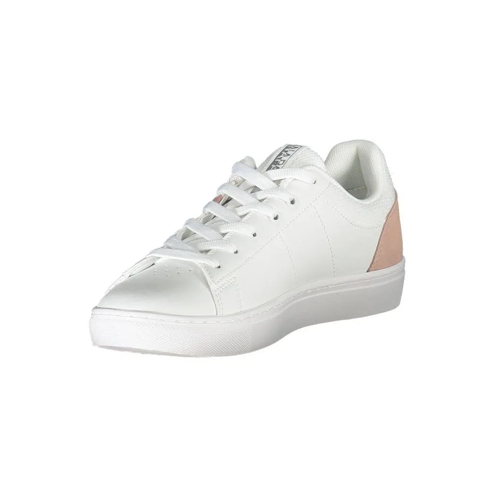 Napapijri White Leather Women Sneaker