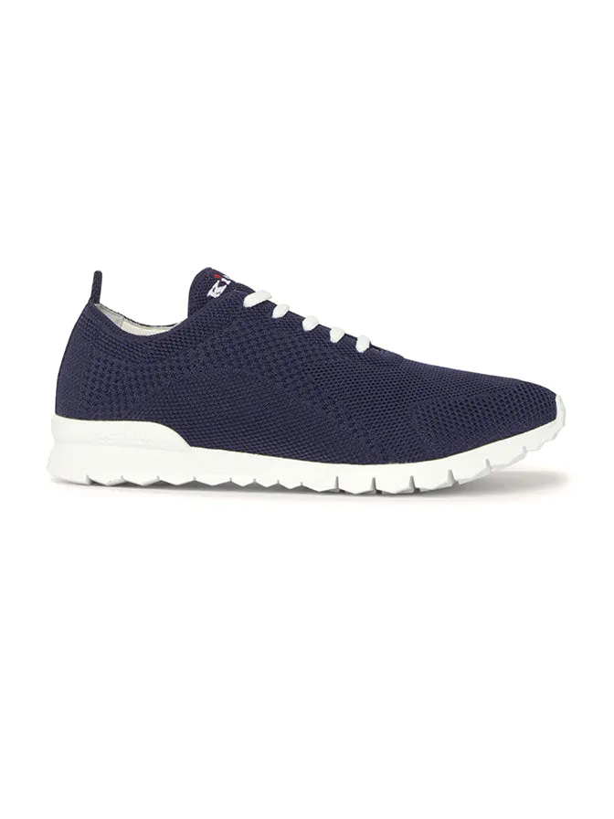 Navy Knit Sneaker