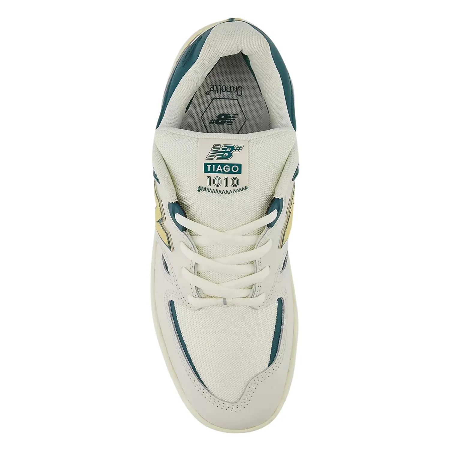 New Balance Numeric NM1010 Tiago Lemos Skate Shoes - White/New Spruce