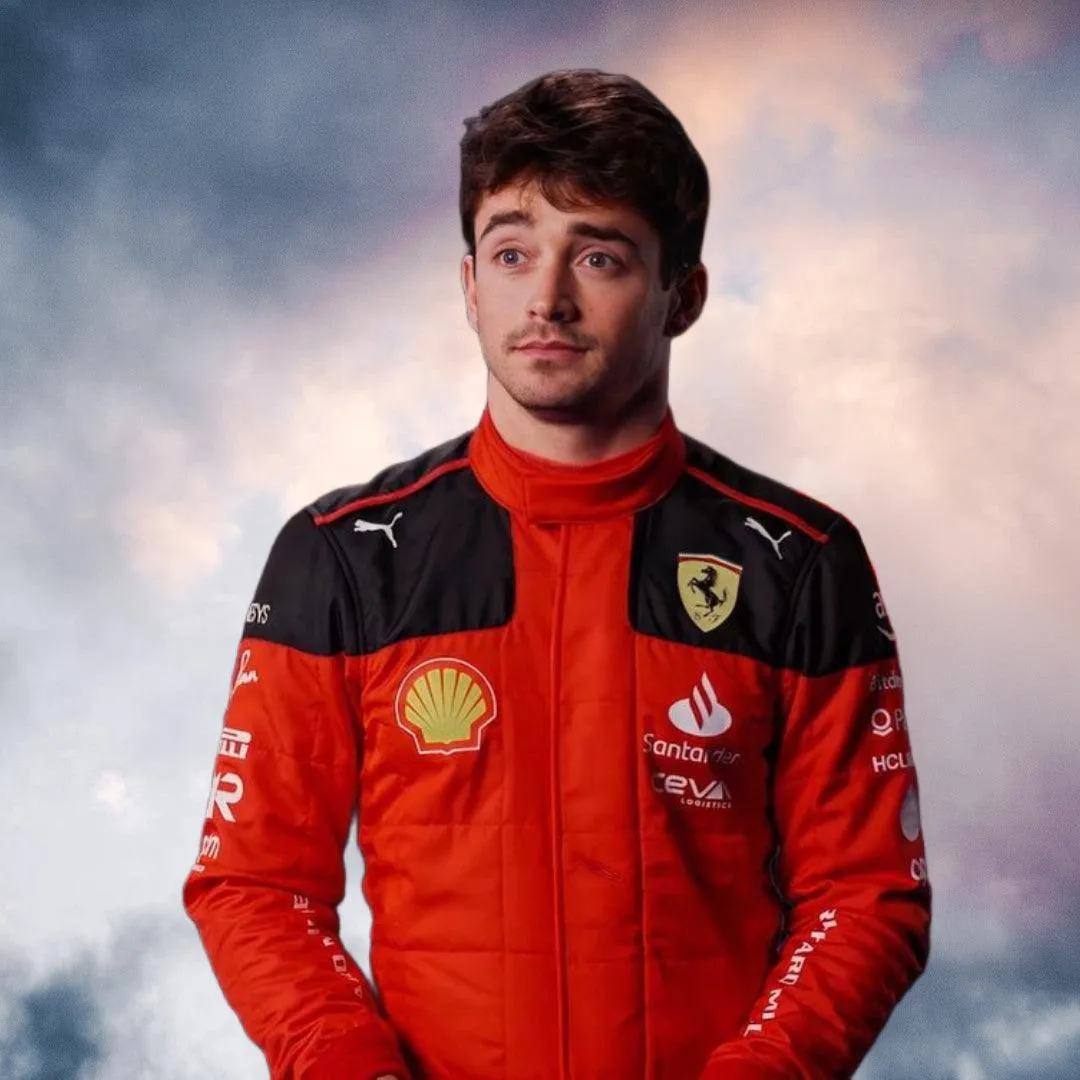 New Charles Leclerc 2023 Race Suit Ferrari F1