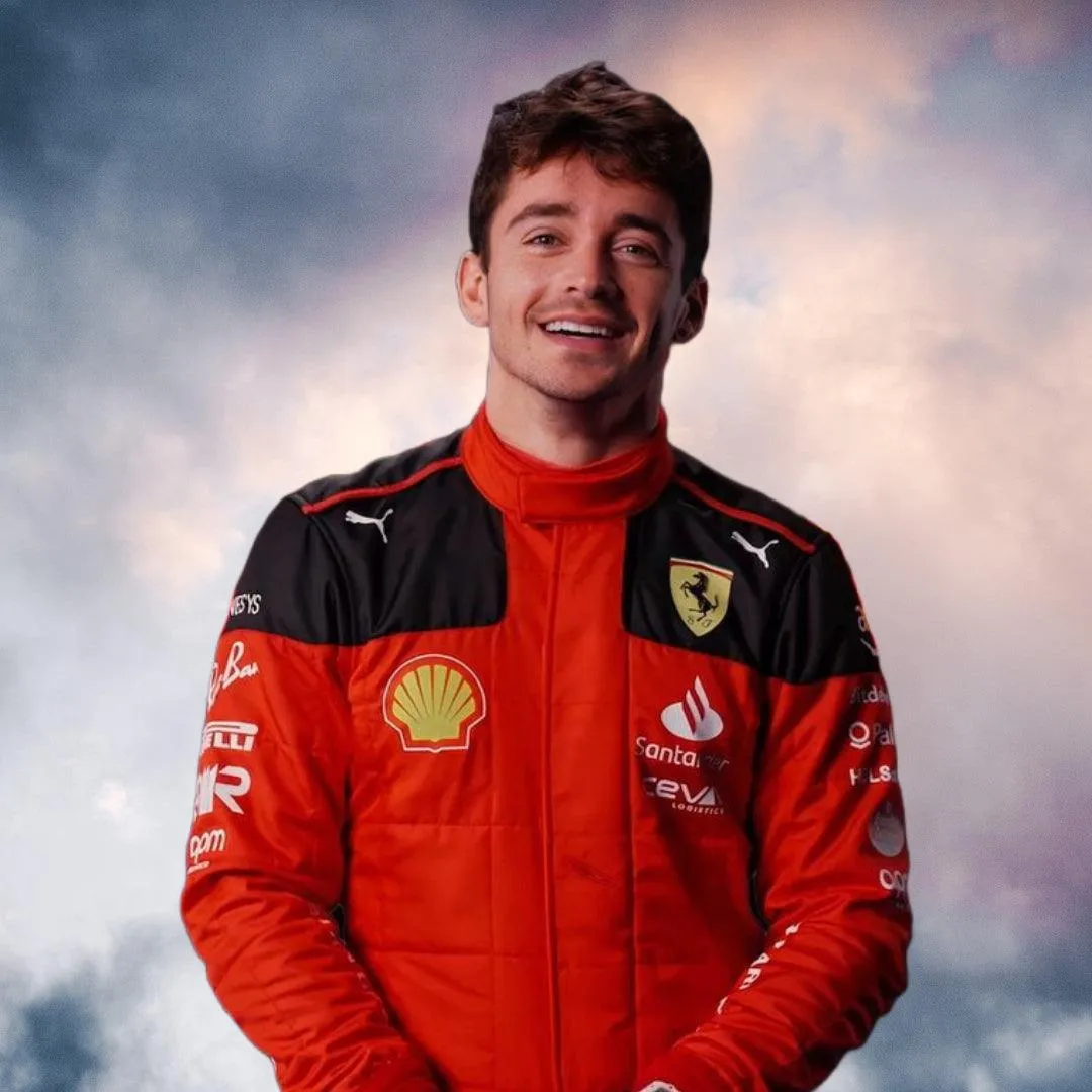 New Charles Leclerc 2023 Race Suit Ferrari F1