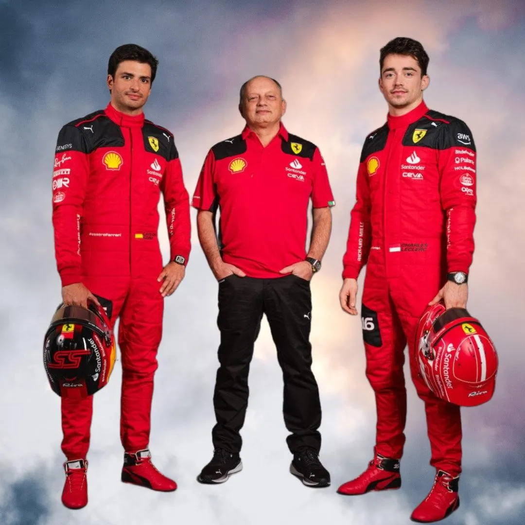 New Charles Leclerc 2023 Race Suit Ferrari F1