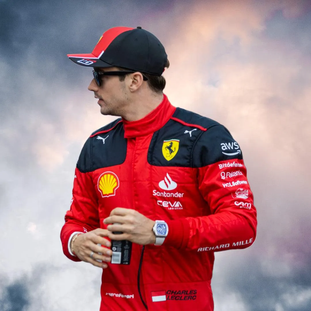 New Charles Leclerc 2023 Race Suit Ferrari F1