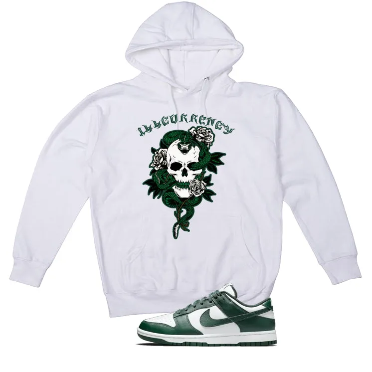 Nike Dunk Low Michigan State White T-Shirt (Skeleton Rose)