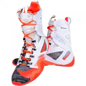 NIKE HYPERKO 2 PROFESSIONAL BOXING SHOES BOOTS US 8-11 White Bright Crimson Black