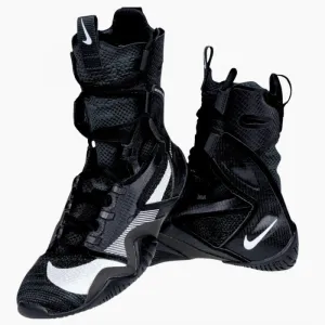 NIKE HYPERKO 2 PROFESSIONAL BOXING SHOES BOOTS US 8-12 Black White Smoke Grey