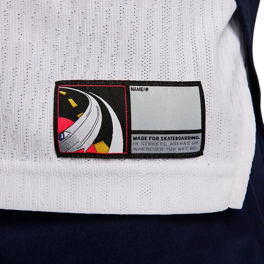 Nike SB DRI-FIT ADV Skate Jersey - White