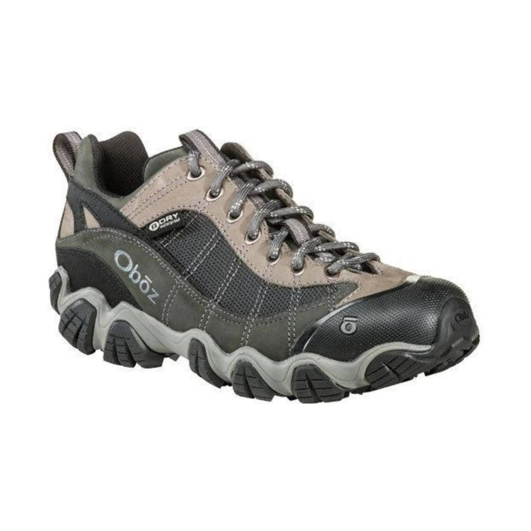 Oboz Men's Firedrand II Low Waterproof Hiking Shoe - Gray