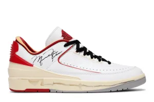 Off-White x Air Jordan 2 Retro Low SP 'White Varsity Red'