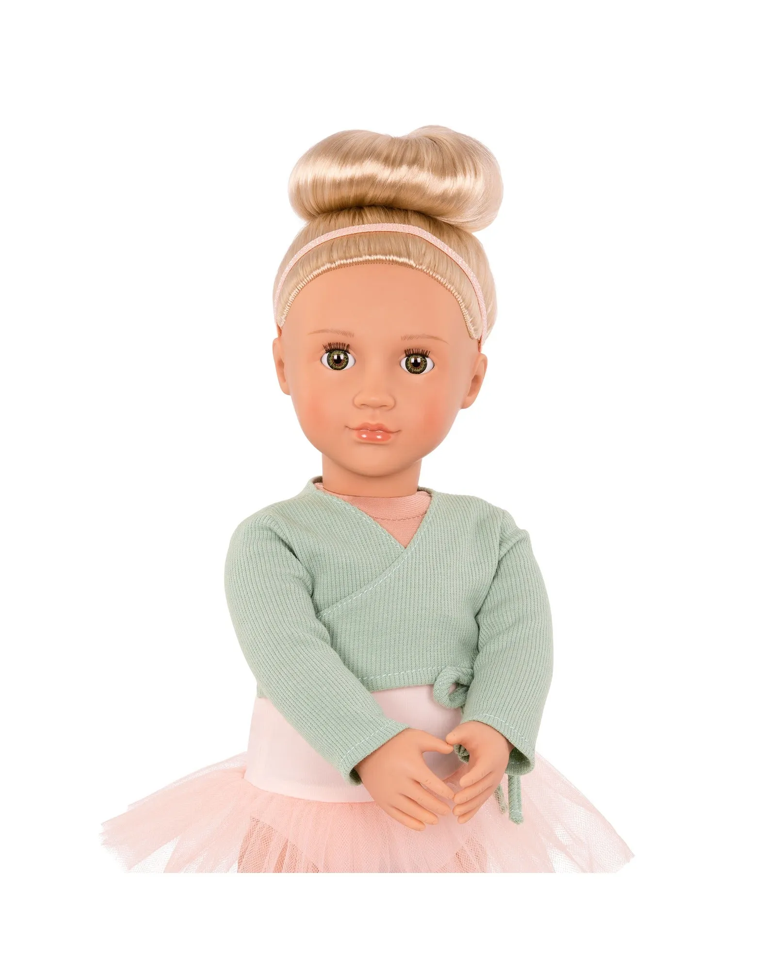 Our Generation Ballet Doll with Green Shrug, Viola