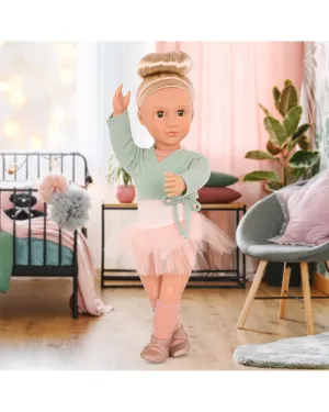 Our Generation Ballet Doll with Green Shrug, Viola