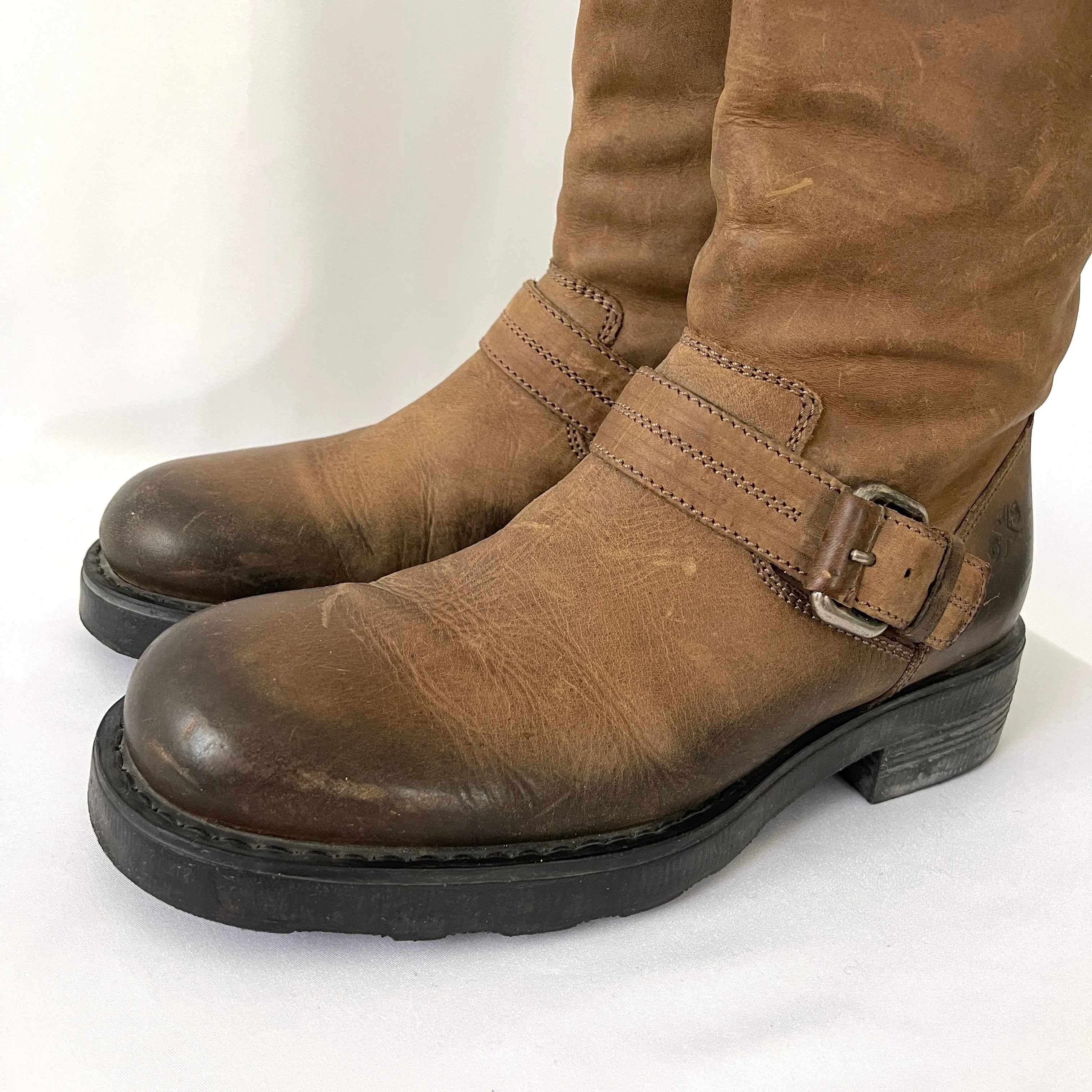 OXS Leather Boots